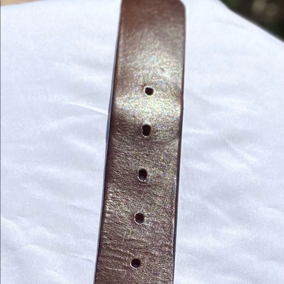 VTG Eddie Bauer🇺🇸 Made Leather Belt, Sz 30 - Picture 7 of 11